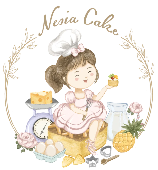 Logo Nesia Cake Palembang